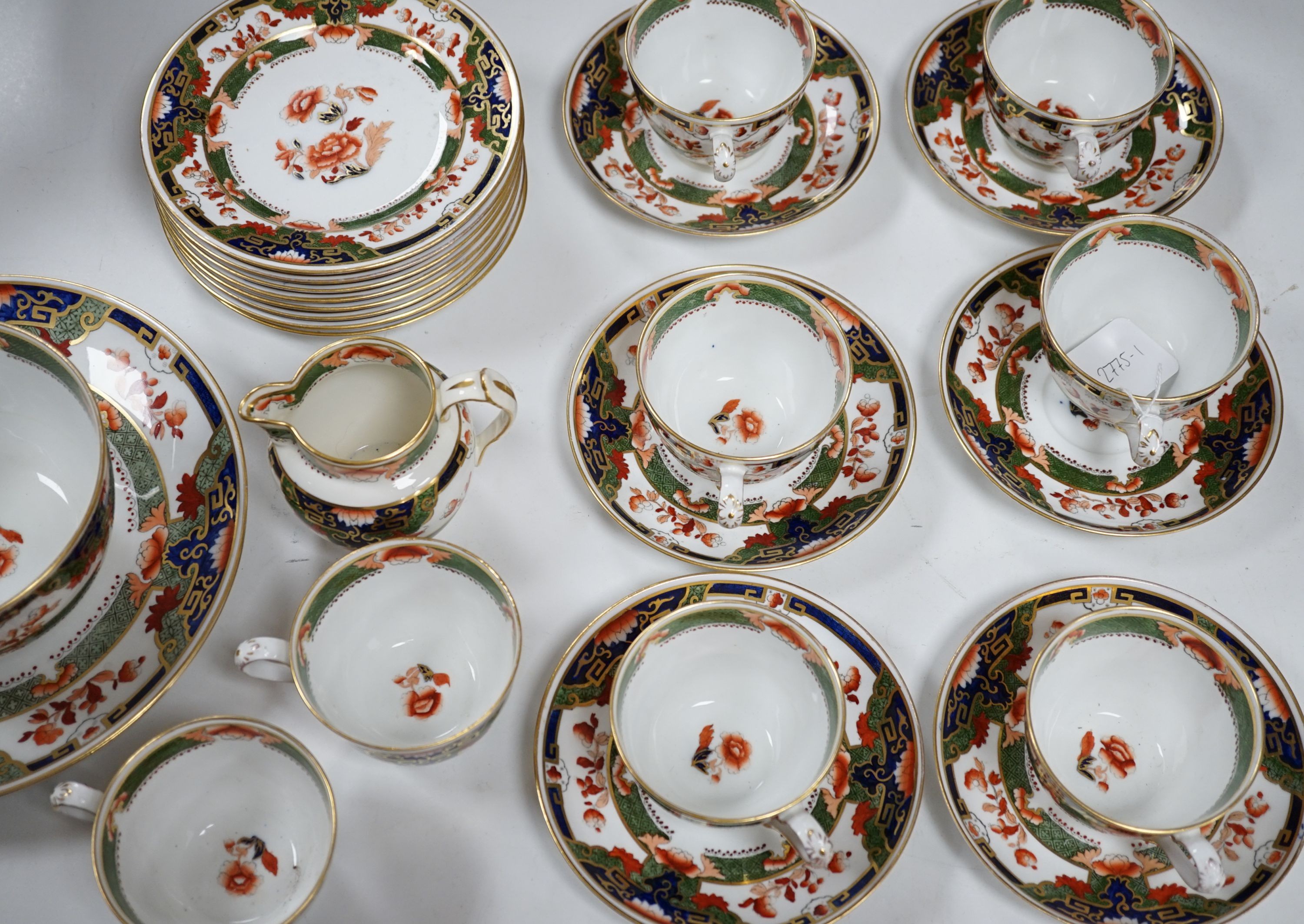 A Copeland Spode bone china teaset